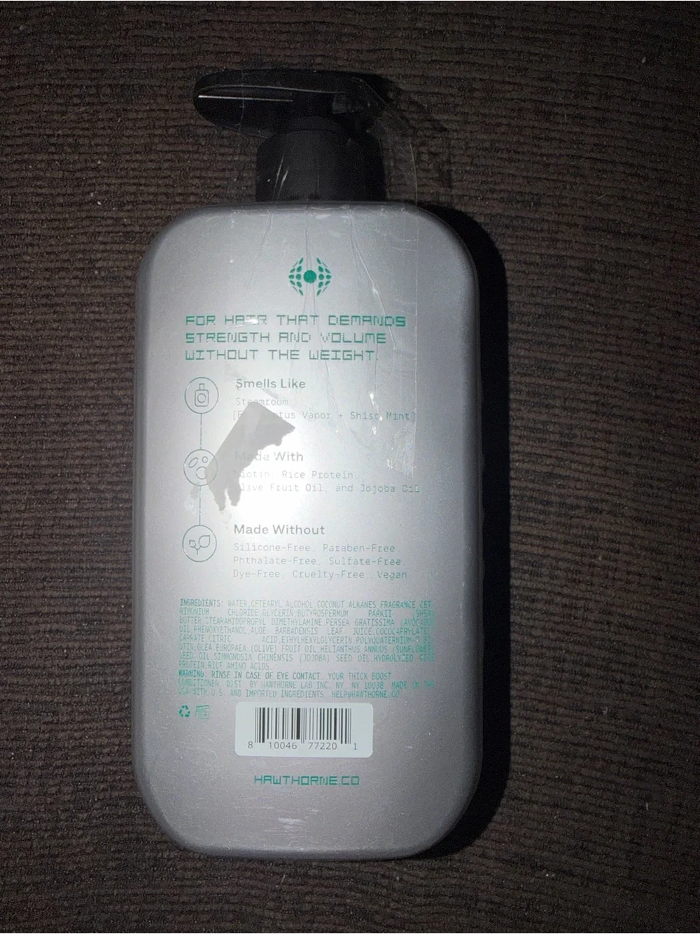 Hawthorne Thick Boost Conditioner — Steamroom 15Fl Oz